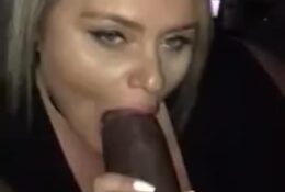 Großen schwarzen Schwanz für blonde